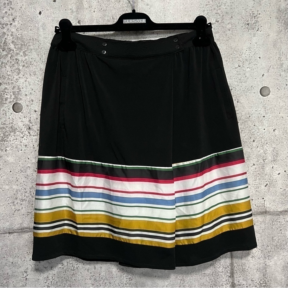 🆕 Desigual Sally Stripes Skort Shorts EU40